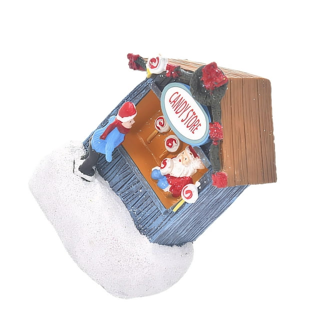 Wweixi Home Merry With Christmas Village Decor Add Charm To Home Home Christmas Village B