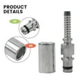 thumbnail image 3 of Hose Plug Fitting with Sleeve for K Pressure Washer Pipe Tip Connector, 3 of 9