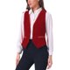 thumbnail image 4 of CHALECO DE VELVET INSPIRE CHIC PARA MUJER, SLEEVELESS RETRO, BLAZER STEAMPUNK, VESTIDO ELEGANTE, ROJO, 4 of 5
