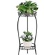 thumbnail image 1 of 2 Tier Metal Plant Stand Plant Pot Display Stand 26-27s, 1 of 5
