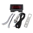 thumbnail image 1 of Digital Led Tachometer Ac110-230V Rpm Motor Tachometer With Hall Proximityswitch Red, 1 of 10