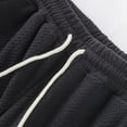 thumbnail image 6 of Yusimy Men's Solid Color 2-Piece Button-Down Half-Zip Set Long Sleeve Drawstring Pants Casual Sports, 6 of 8