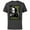 Charcoal, variant on Star Wars Boba Fett Poster - Short Sleeve Cotton T-Shirt for Adults -Customized-Black