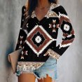 thumbnail image 2 of Blusa Odeerbi de Manga larga con cuello en V ODB123895, 2 of 5