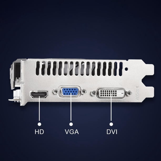 Tarjeta R7 240 Gráficos de computadora 128Bit Gráficos de escritorio 4GB GDDR5 Oficina en el hogar
