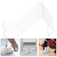 thumbnail image 2 of EeaseCA 2pcs Shoe Display Rack Shoe Stand Acrylic Shoe Rack Transparent Shoe Display Rack Acrylic Shoe Display Stands, 2 of 9