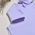 thumbnail image 4 of Gubotare Winter Baby Girl Clothes Baby-Girls Bodysuit with Tutu Casual Romper Baby Girls 0 3 6 9 12 18 24 Months (Light Purple,6-12 Months), 4 of 7