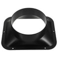 thumbnail image 1 of Duct Connector Flange Black For Air Duct Systems Industrial Use 1Pack, 1 of 9