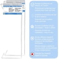 thumbnail image 5 of Protecteur de Rideau, 2 Ensembles de 3 Pcs – Garde de Sécurité Résistant à la Chaleur pour Chauffages Électriques de Plinthe, Installation Sans Outil/protecteur de Rideau pour Plinthe Chauffante, 6 Pcs, 5 of 5