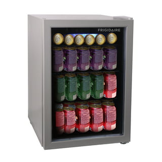 Frigidaire, 1.6 Cu ft Retro Dry Erase Compact Refrigerator With Side Bottle  Opener, (EFR177), Black 