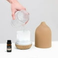 thumbnail image 5 of Essential Oil Diffusers, Aromatherapy Diffuser for Essential Oils, 100ml Ceramic Oil Diffusers for Large Room - 5 Timers, Warm Ambient Light, Auto-Off, 5 of 14