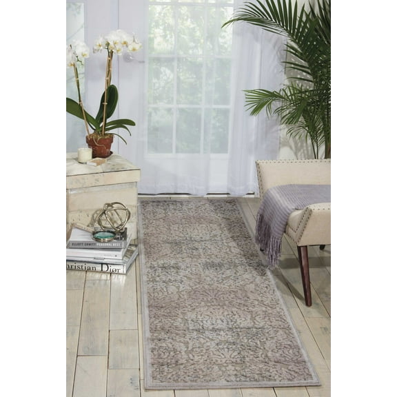 Nourison Graphic Illusions Damask Area Rug