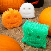 Scrub Daddy Special Edition Halloween Shapes Non-Scratch Cleaning Sponges, 3 Count