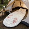 thumbnail image 6 of Adult Soft Sleeping Bag – Plush Cat Envelope Sleeping Bag for Camping, Sleepovers & Home Lounging, Washable Warm Blanket 69x31 IN, 6 of 7