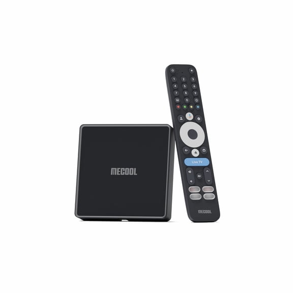 Mecool MEon1  X5M Android TV Box, 4-Core Processor, 2GB RAM 32GB ROM, Android 14, Wi-Fi 6, BT5.2, 4K Ultra HD, HDR10 , Voice Remote Control
