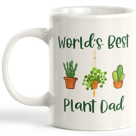 

Designs ByLITA World s Best Plant Dad 11oz Plastic Coffee Mug