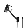 thumbnail image 1 of MRDK by Globe Series.01.WS 1-Light LED Plug-In Wall Sconce, Swing Arm, Adjustable Shade, Matte Black, 1 of 7