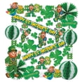 thumbnail image 2 of Party Central Club Pack of 38 Green Leprechauns and Shamrocks St Patrick's Day Decorating Kit, 2 of 2