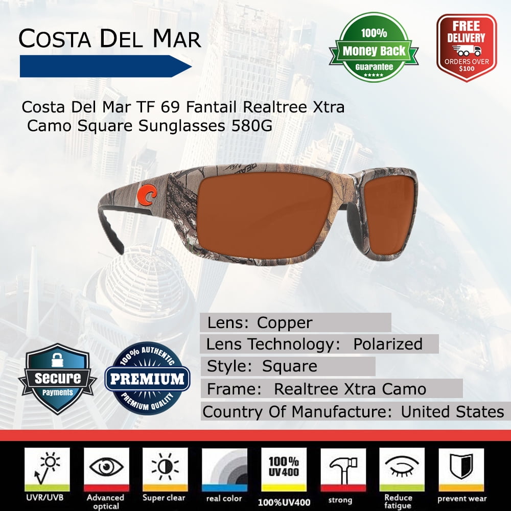 Costa Del Mar Fantail Realtree Xtra 