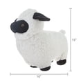 thumbnail image 6 of Large Sheep Plush, White and Black, 15", Easter by Way To Celebrate, 6 of 6