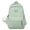 Green, variant on Solid Color Backpack Women Multi-pocket College Book Bag Casual Laptop Backpacks Men Schoolbag For Teenage Travel Shoulder Bag