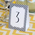 thumbnail image 4 of Hortense b Hewitt 35086 Navy Stripe Numéro de Table Tentes (1-40), 4 of 4