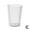 transparent, variant on Transparent PET Plastic Mug 380ml Capacity Simple Design For Hot And Cold Drinks