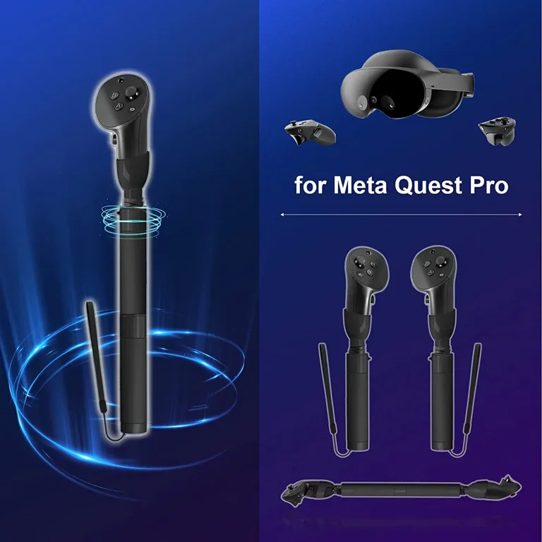 Extension Handle for Quest Pro Headsets Games Controllers Enhanced