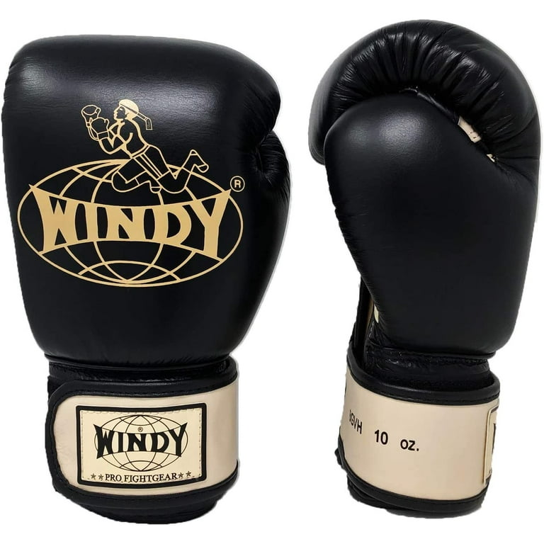 Windy Thai Training Gloves 14 oz Black - Walmart.com