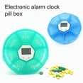 thumbnail image 1 of Windfall 7 Grid Pill, Medicine, Vitamin Organizer Box Weekly, Daily Planner Bluetooth Enabled Reminders Pill Storage Box Timing Reminder Weekly Medicine Alarm Light Container, 1 of 7