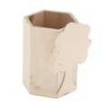 thumbnail image 1 of segolike Boîte de Rangement en Bois Non Fini pour Stylos Design Arbre pour Enfants Bricolage, 1 of 8