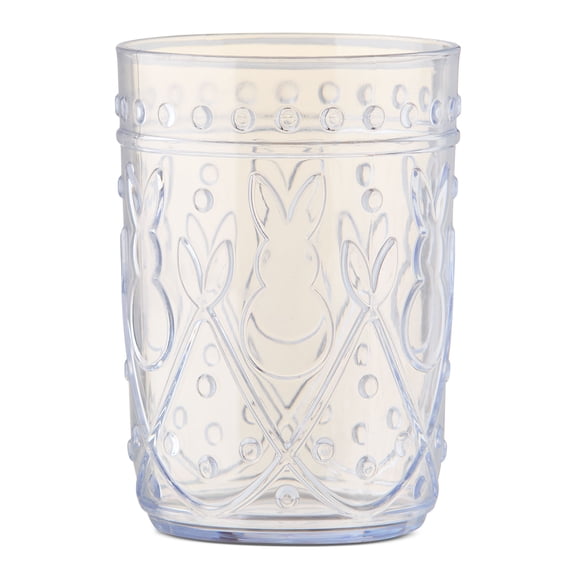 Embossed Bunny Tumbler, Clear, 13 fl oz, Easter by Way To Celebrate