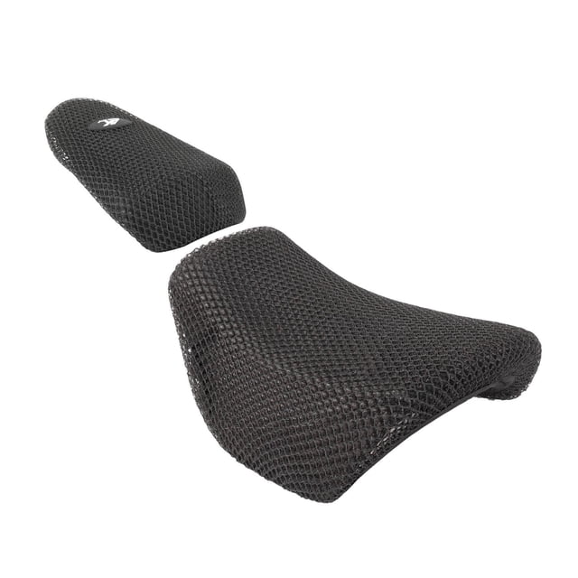 Cubre asiento para moto 2 piezas Kinlley Negro