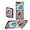 rose gold, variant on Flip 5 Case for Galaxy Z Flip 5 Case, with Stand,Liquid Silicone Case,Shockproof, Slim Phone Case Samsung Galaxy Z Flip 5 Case - Green Pink