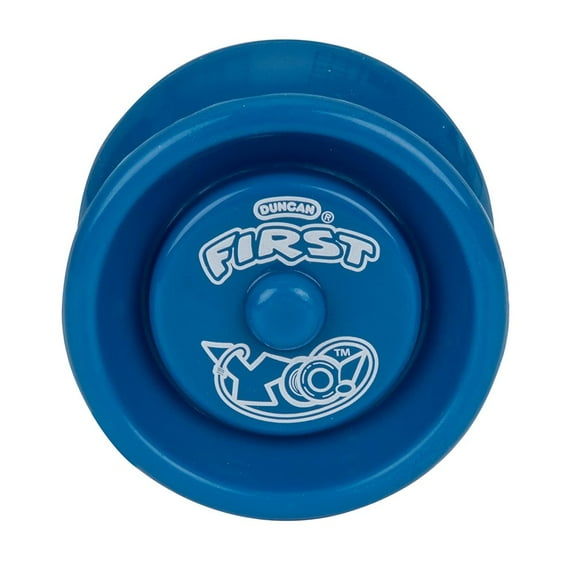 Duncan First Yo Yo-Yo - Soft Silicone Body Responsive- Beginner YoYo (Blue)