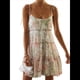 thumbnail image 1 of Vestido Bohemio Floral de Verano 2025 para Mujer, Corto, Sin Mangas, con Volantes y Tirantes Finos. Rosa Verde XXL, 1 of 10
