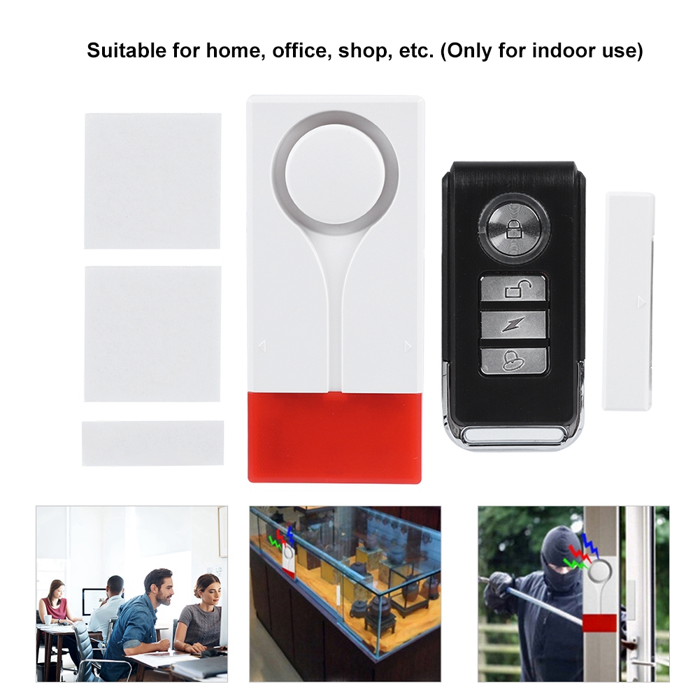 Kritne Sensor Alarm,Wireless Door Burglar Alarm Security
