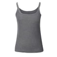 thumbnail image 4 of Timegard Débardeurs pour Femmes Sans Manches Col Carré T-Shirt Basique Décontracté pour Sortir Blouse d'Été Ajustée et Confortable, 4 of 7