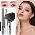 thumbnail image 4 of Mascara Waterproof Lengthening Curling Volumizing Long Lasting Tubing Mascara with Metal Brush, Smudge Proof, Clump Free, Natural Look, Easy to Apply, Quick Drying, 4 of 9