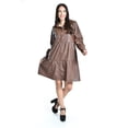 thumbnail image 4 of Vestido de Piel Sintetica Roman Fashion Juvenil 117 Cafe, 4 of 4