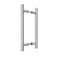 thumbnail image 2 of Jubest Poignée de Porte Coulissante 16 Pouces" en Acier Inoxydable, Poignée de Porte Coulissante en Forme de H Double Face, Poignée de Porte Pivotante Robuste, 2 of 4