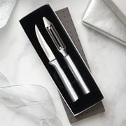 Rada Kitchen Knives Boxed Set, 2 Piece Stainless Pare and Peel Gift Set, Heavy Duty Paring Knife and Vegetable Peeler