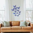 thumbnail image 4 of 12Pcs Wall Stickers Hollow Out Butterfly Shape Wall Decal 3D Cut-Out Sticker Refrigerator Stickers Decorative Paper Butterfly For Diy Art Decoration Removable Sticker, 4 of 7