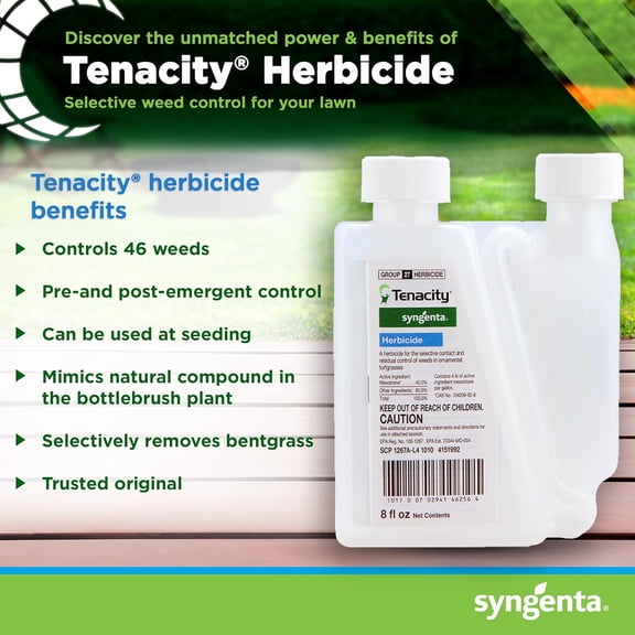 Tenacity Turf Herbicide - 8 ounces (Packaging may vary)