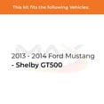 thumbnail image 2 of MAX Advanced Brakes - Brake Kit For 2013-2014 Ford Mustang| Carbon Ceramic Brake Pad and Rotor Kit Front and Rear| Daily Driving OE Replacement Brake Rotors, 2 of 9