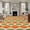 Mutli, variant on 6'x9' Area Rugs, Orange Green Geometric Indoor Outdoor Area Rug for Living Room Bedroom, Abstract Moire Modern Vintage Washable Bathroom Rugs Kitchen Floor Carpet Mats Home Decor Aesthetic