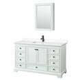 thumbnail image 7 of Wyndham Collection Wcs202060s-Vca-Med Deborah 60" Free Standing Single Basin Vanity Set -, 7 of 7