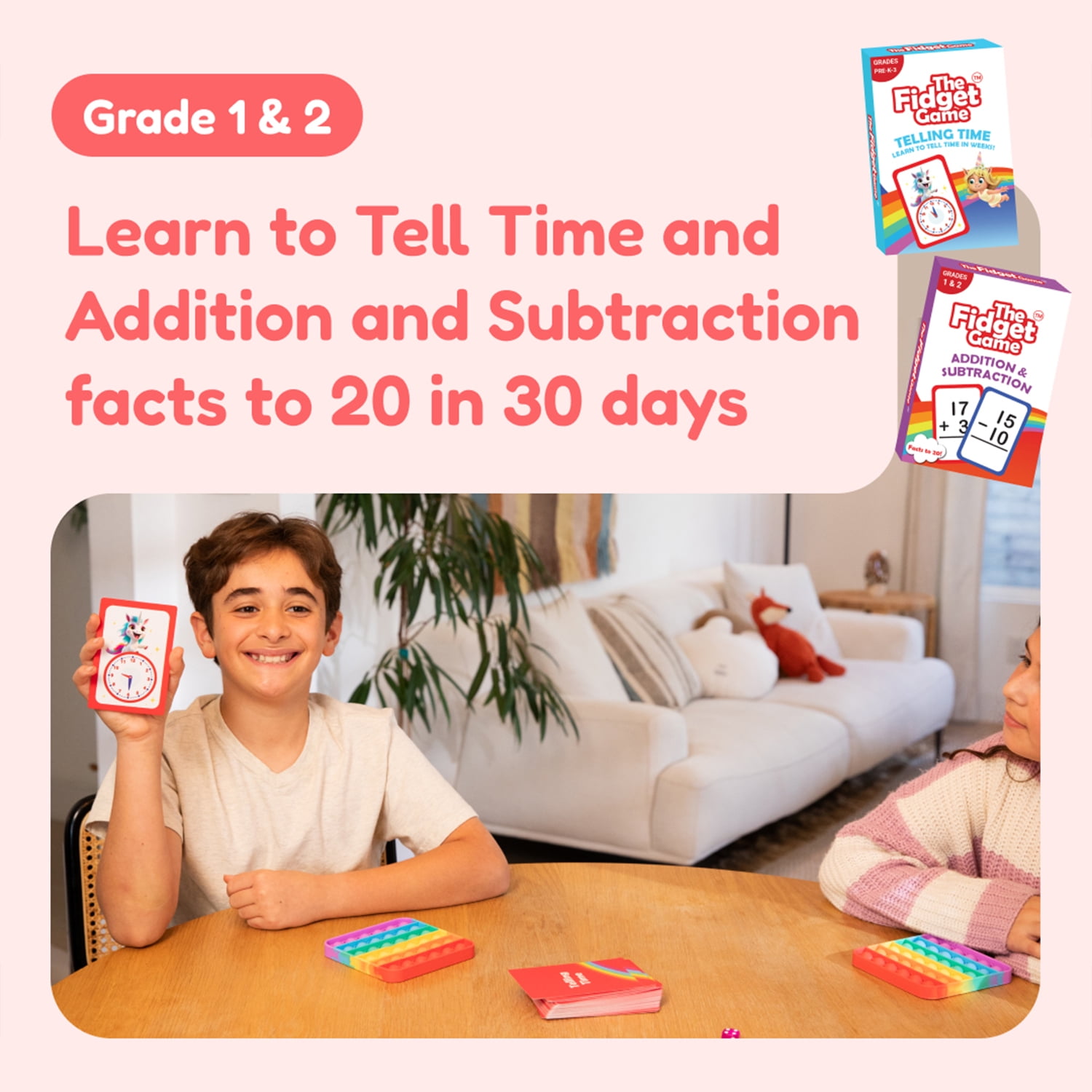 The Fidget Game Ultimate Grade 1 & 2 Learning Bundle