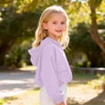 thumbnail image 6 of Liyamei Kids Lightweight Hooded Jacket with Zipper for Fall Windproof Outerwear Size 8-9 Years, 6 of 7