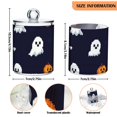 thumbnail image 4 of Ckdifva Pixel Ghosts and Pumpkins Storage Jar with Lid Acrylic Organization Storage Containers Set of 2, 4 of 7